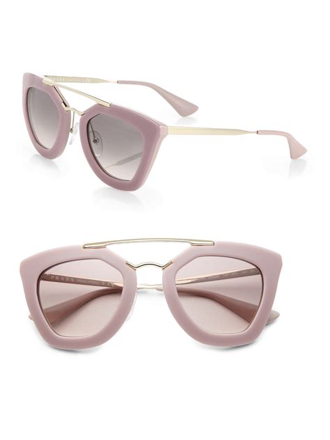 prada pink eyeglasses|crystal pink Prada glasses.